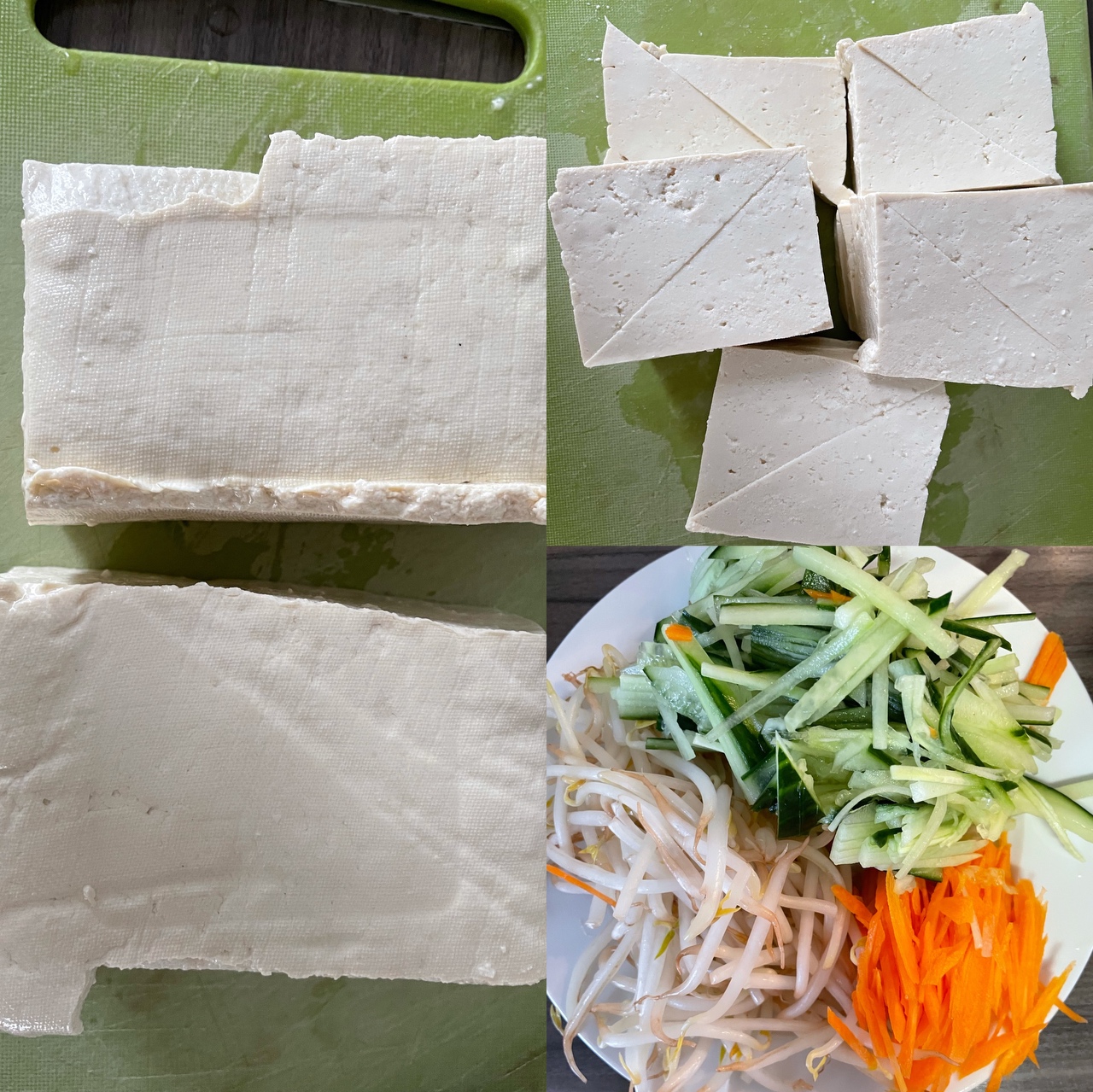 正宗香酥马来炸豆腐 Tauhu sumbat的做法 步骤1