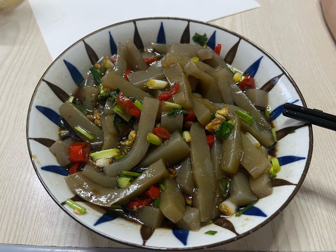 酸辣魔芋条（凉拌、减脂）