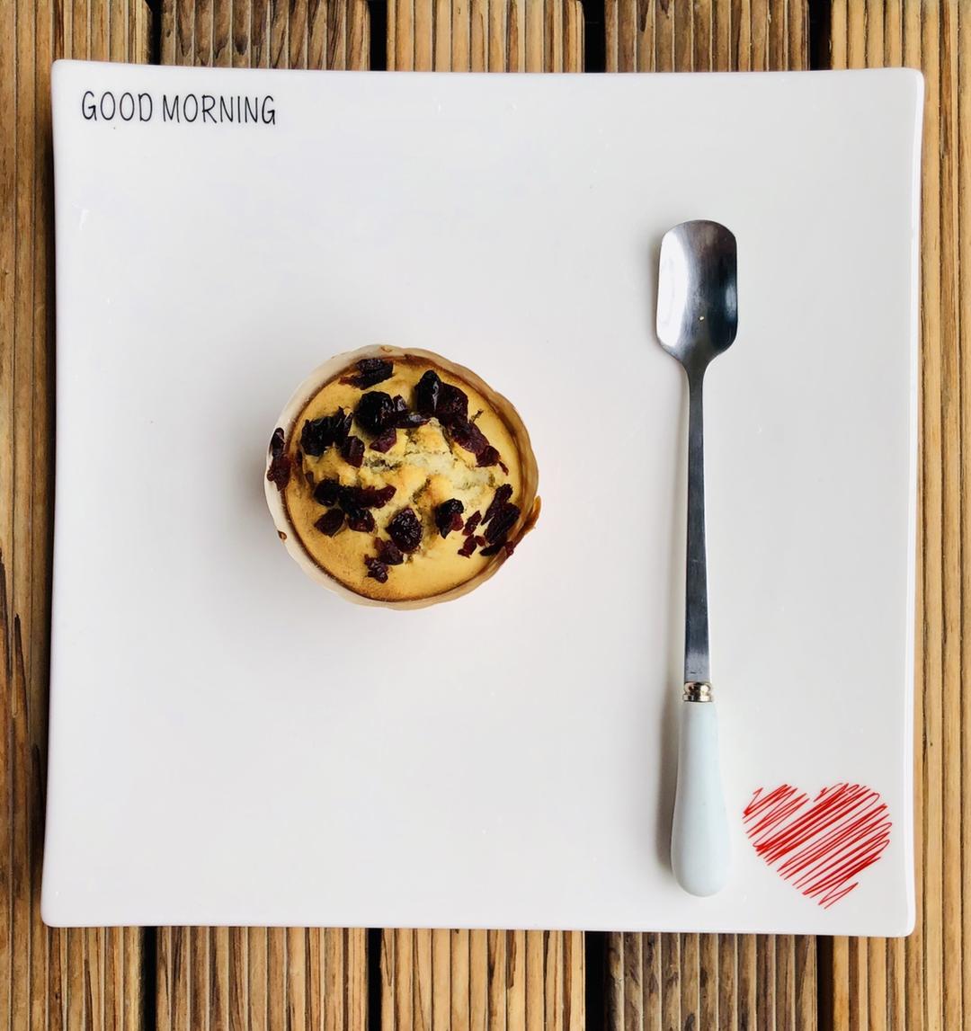 少女心的香蕉蔓越莓玛芬