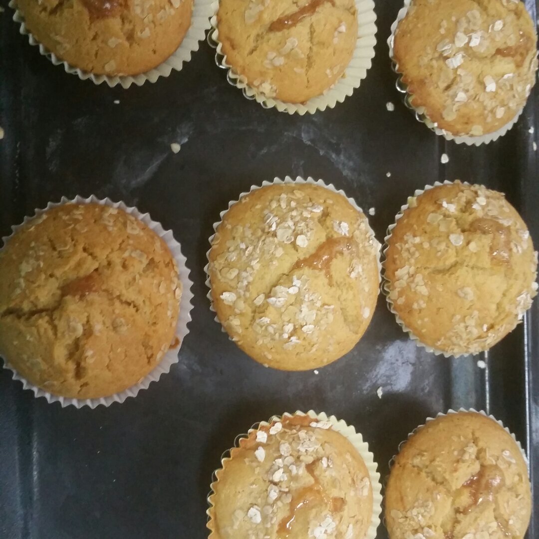 【视频食谱】太妃海盐马芬