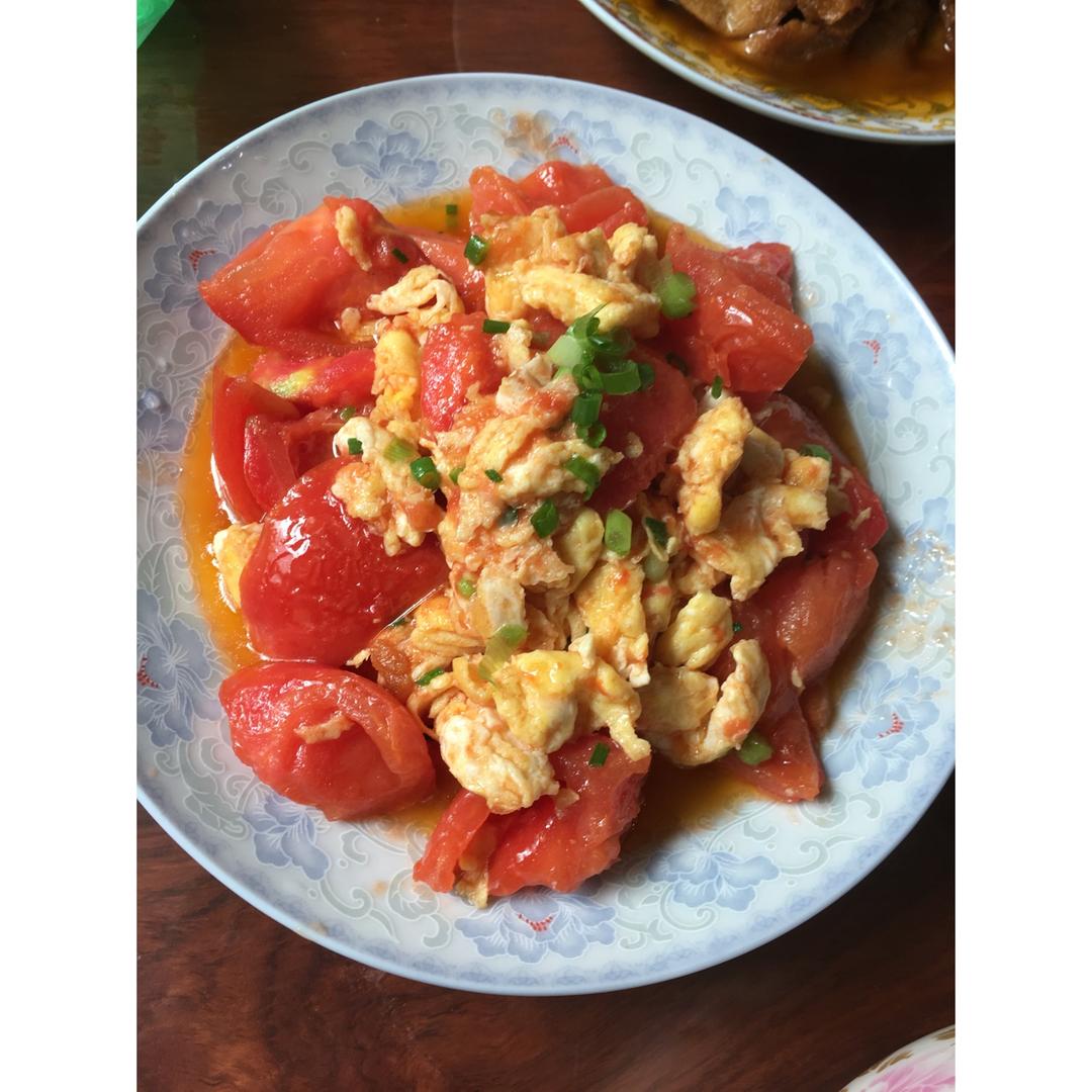 西红柿炒鸡蛋