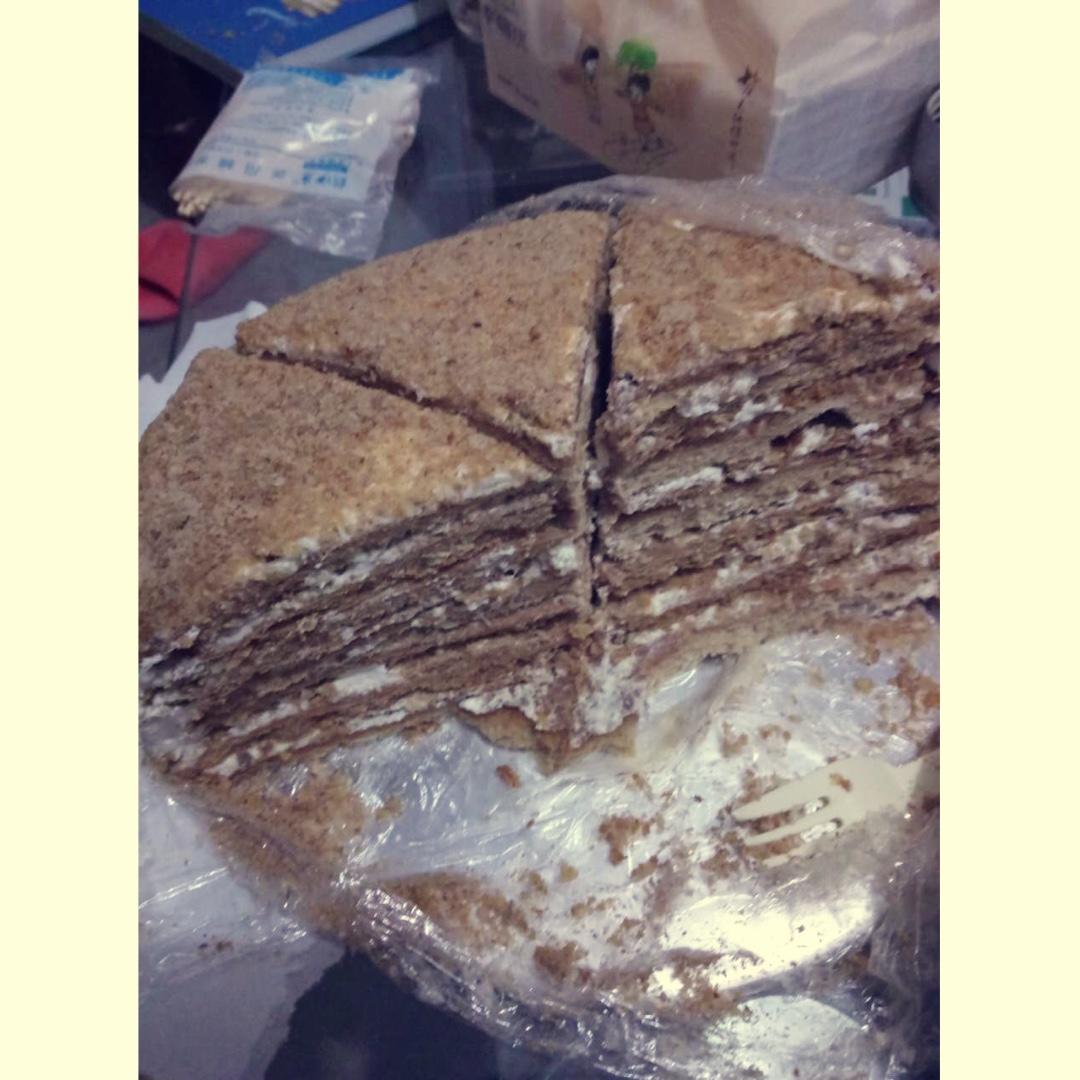 俄罗斯蜂蜜千层提拉米苏（巧克力味）