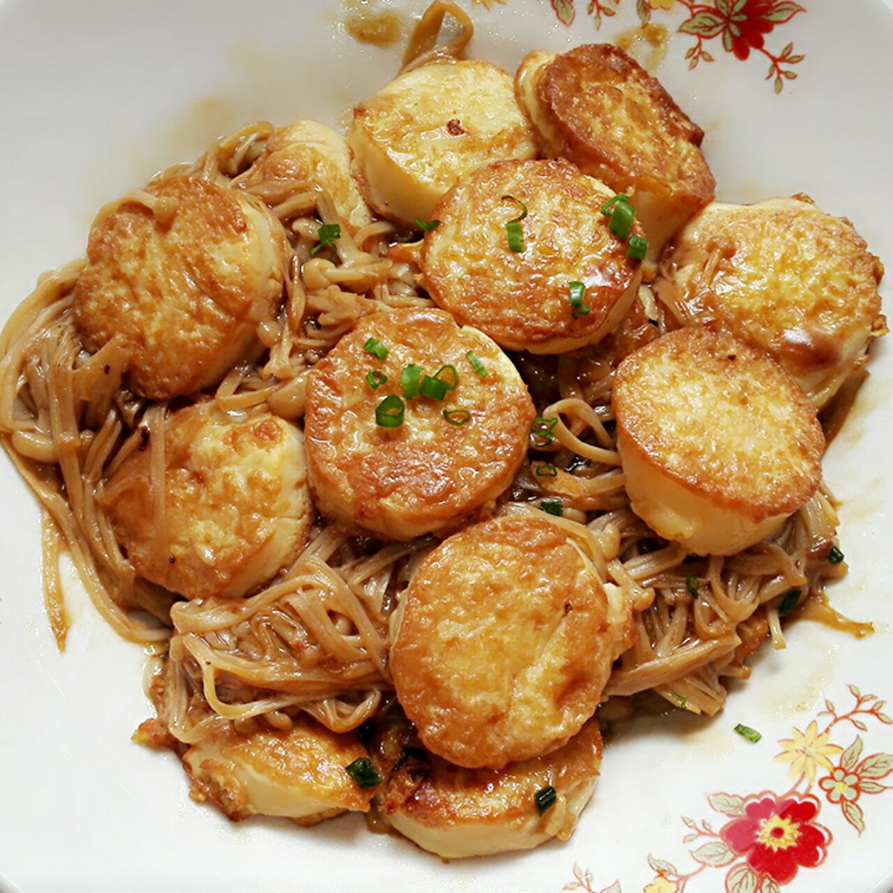 超级下饭菜--金针菇日本豆腐