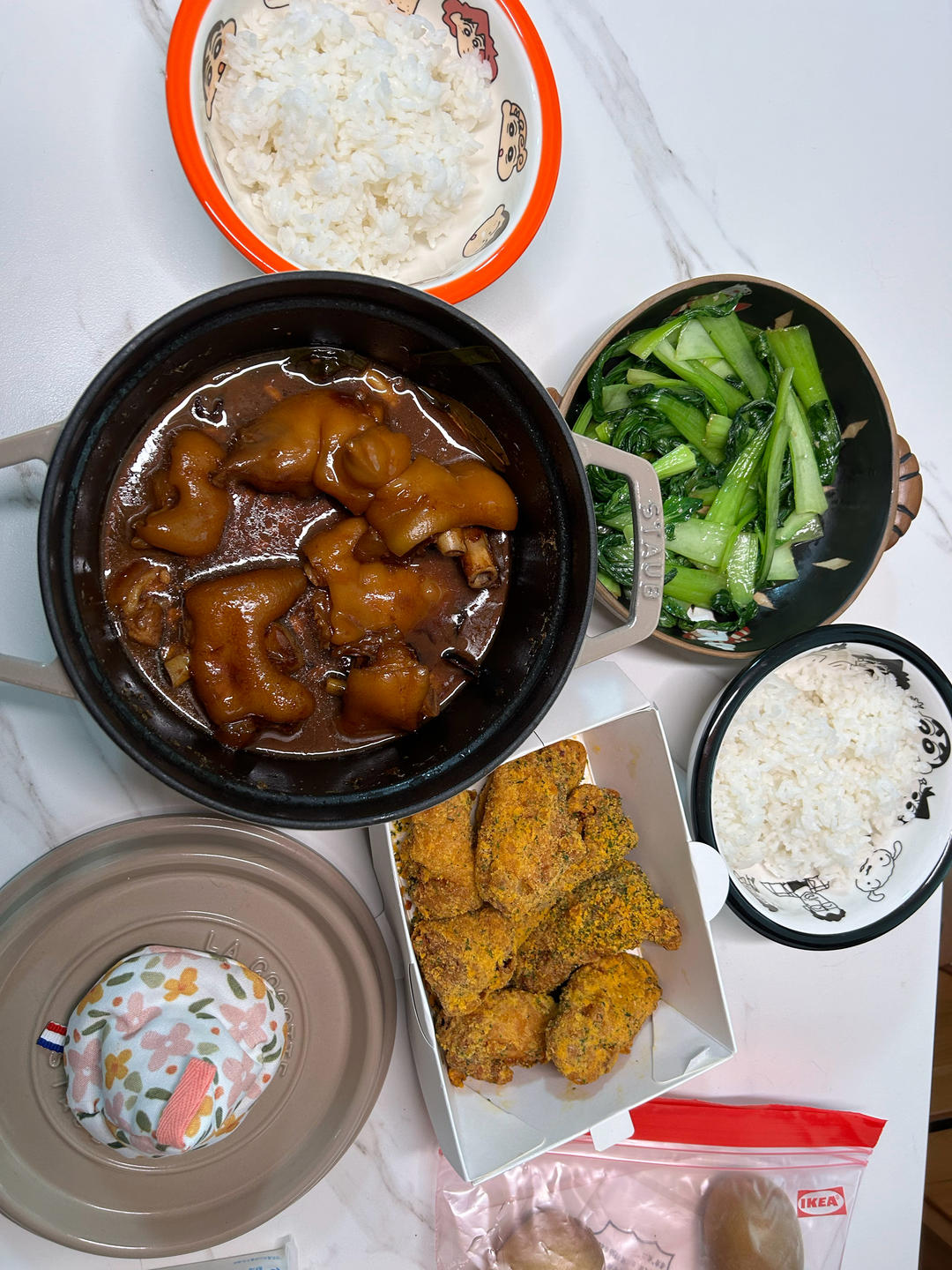 美味的家常菜：红烧猪蹄