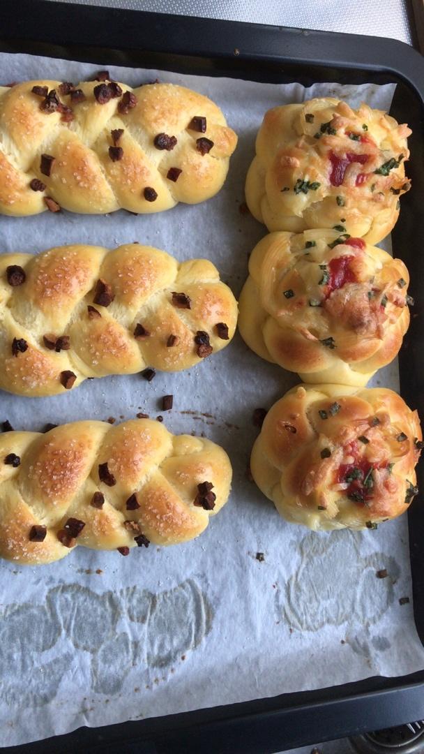 香葱芝士沙拉酱餐包(中种)