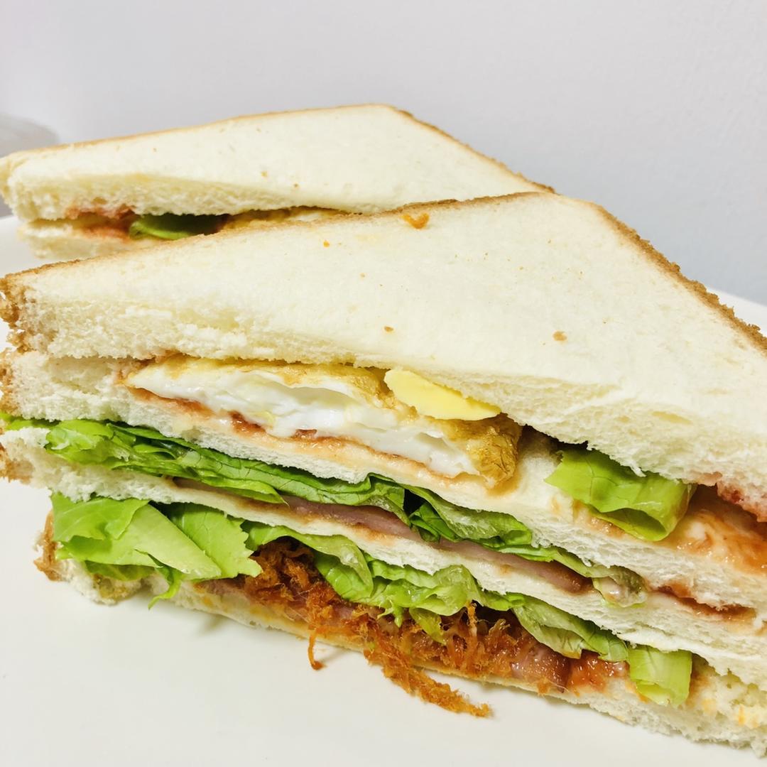 陈小厨kaiko做的设计师的品质早餐能量爆炸三明治