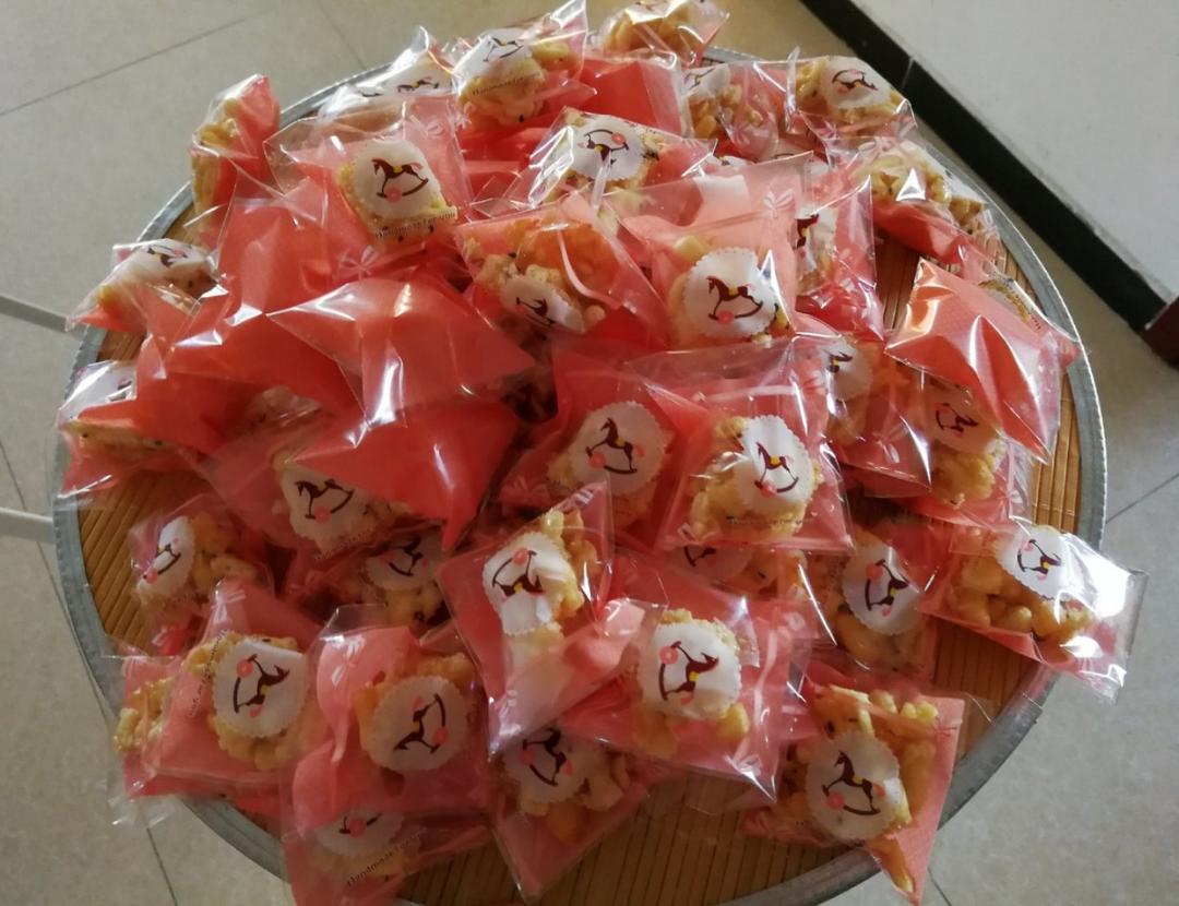 松软的鸡蛋沙琪玛