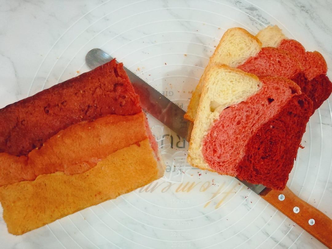 少女心的渐变吐司