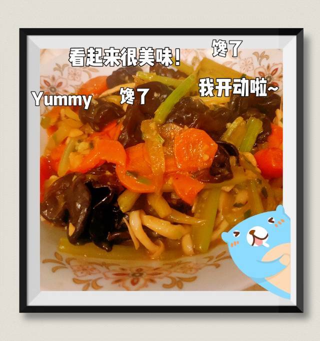 营养美味的小炒素三鲜