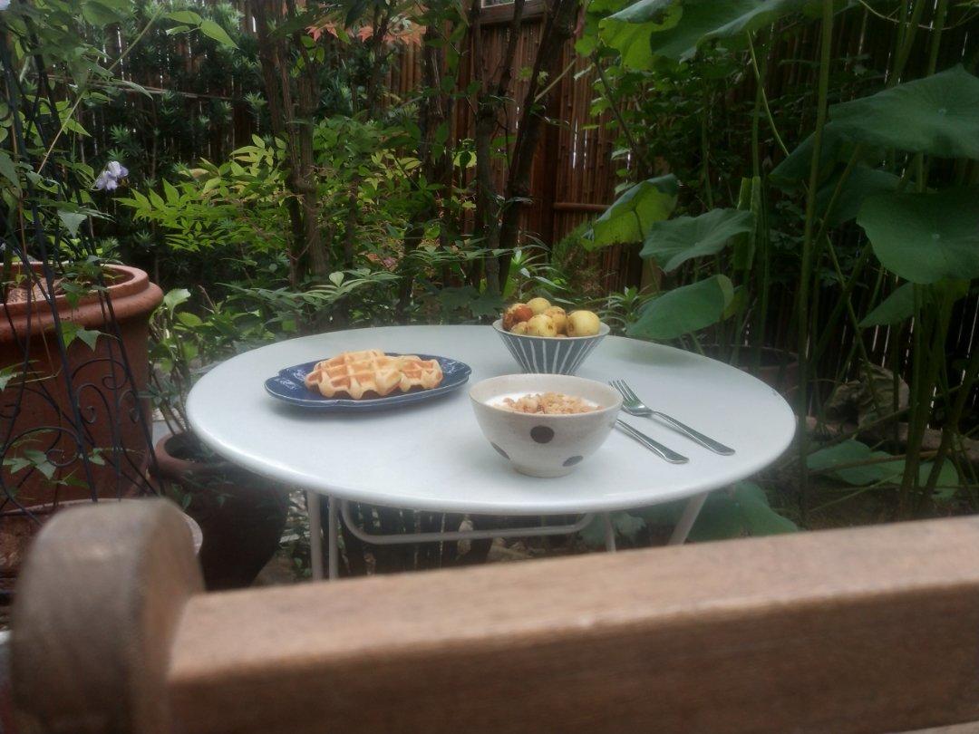 我一直梦想的田园的早餐