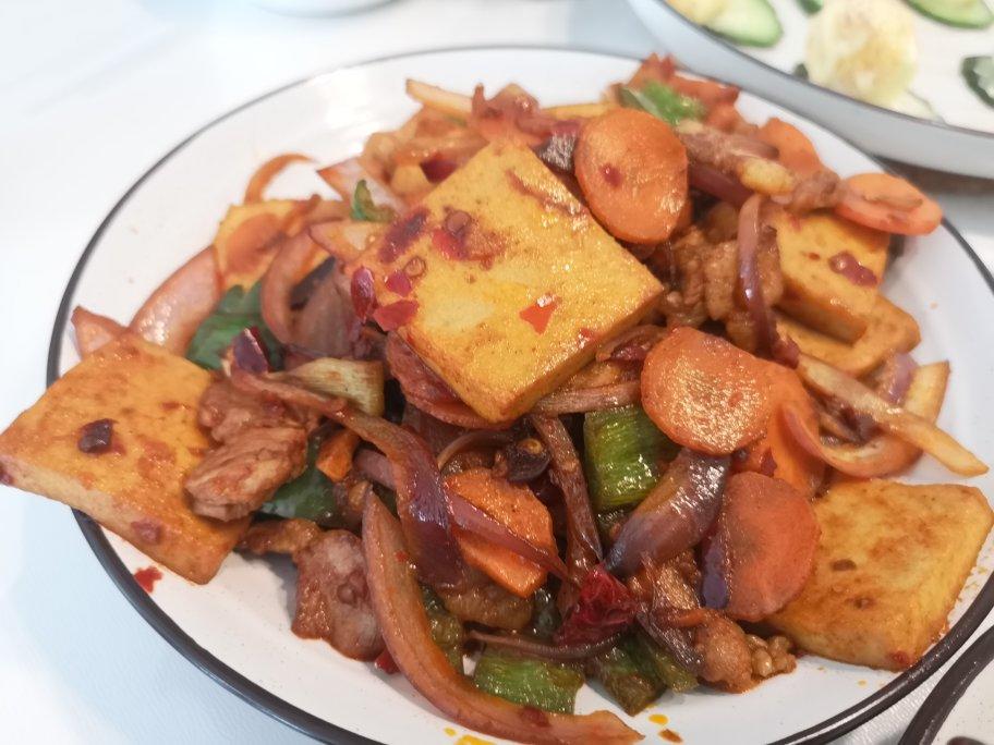 干锅千页豆腐