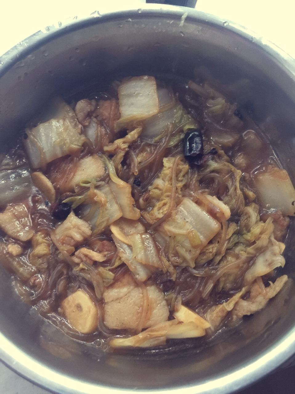 猪肉白菜炖粉条