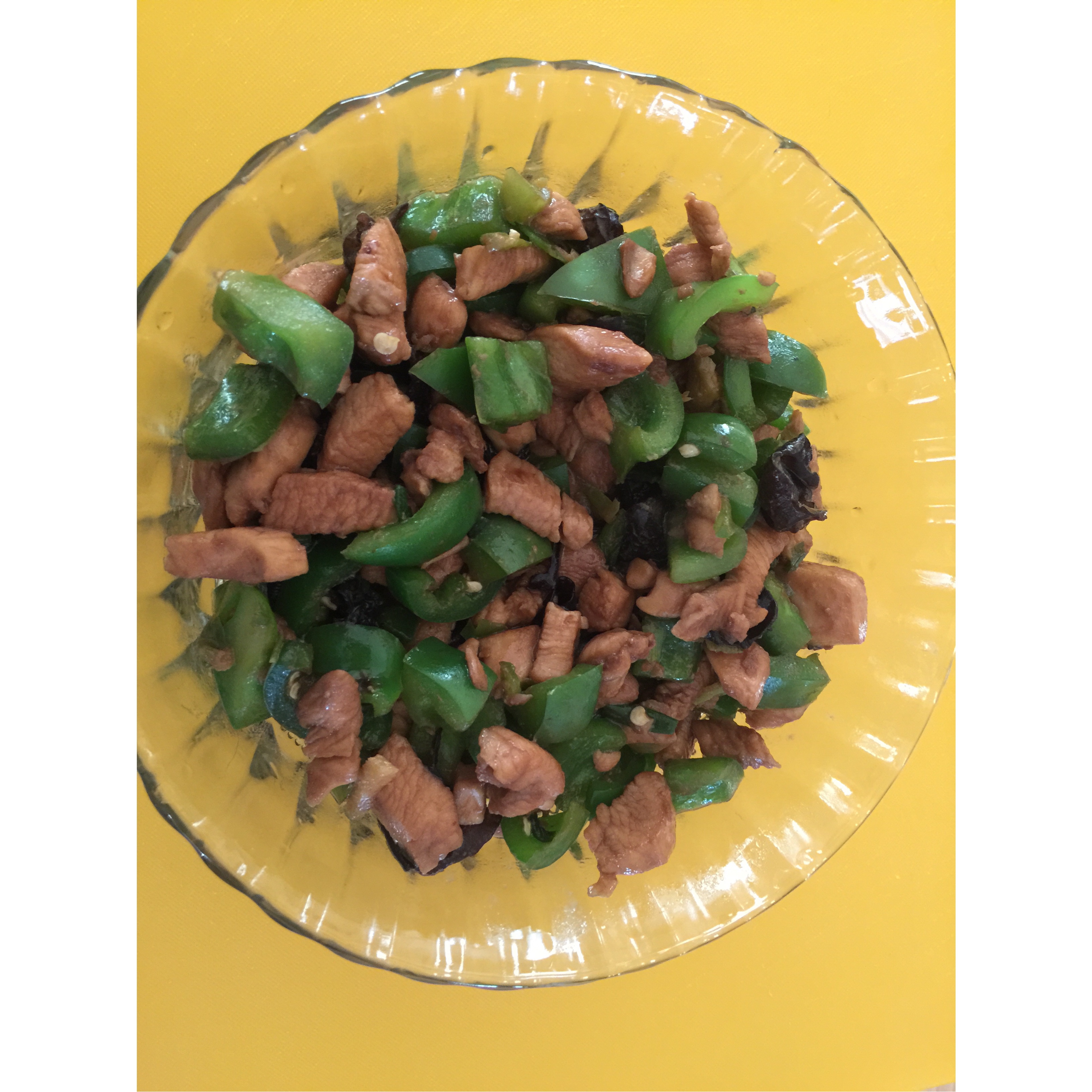 青椒炒鸡腿肉（大厨级别）