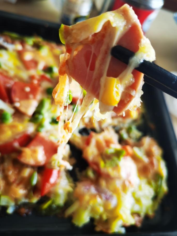 土豆坯快手披萨