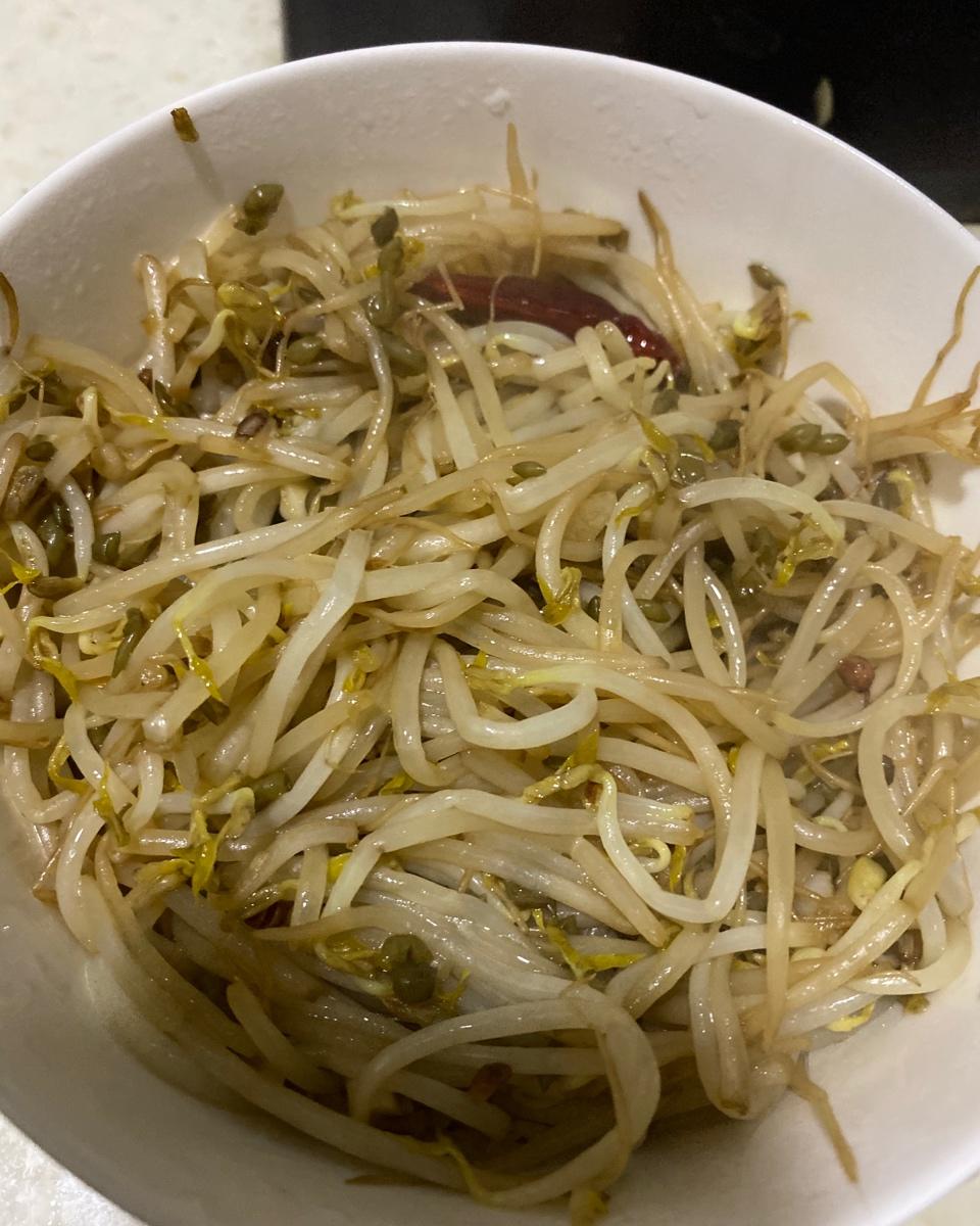 开胃解油腻「炝绿豆芽」