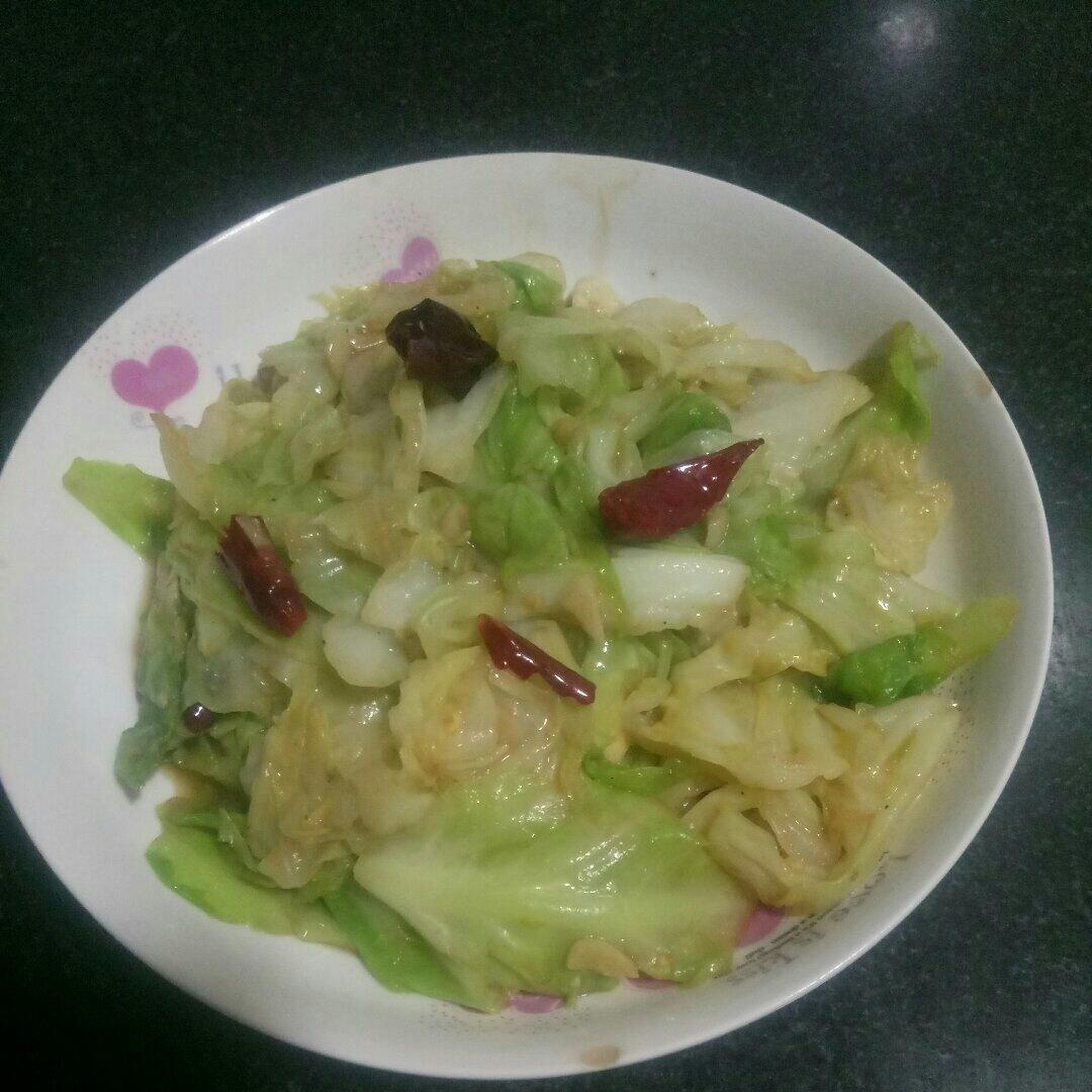 耗油包包菜的做法