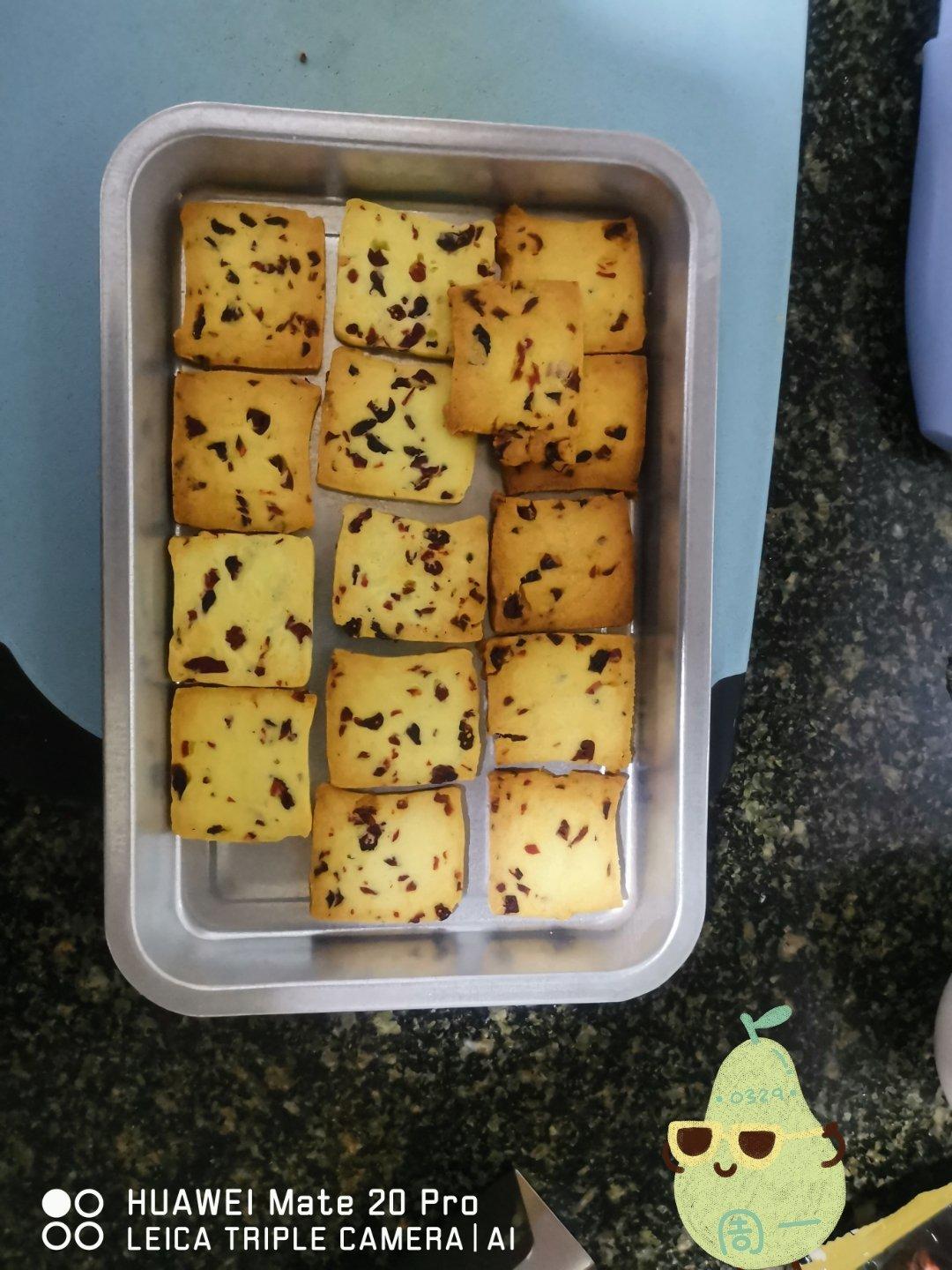 蔓越莓饼干 新手也不怕
