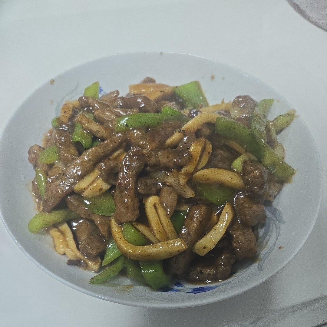 黑椒牛柳