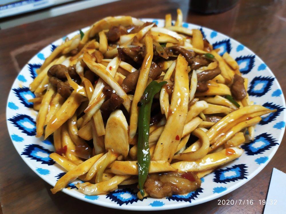 鱼香茭白丝