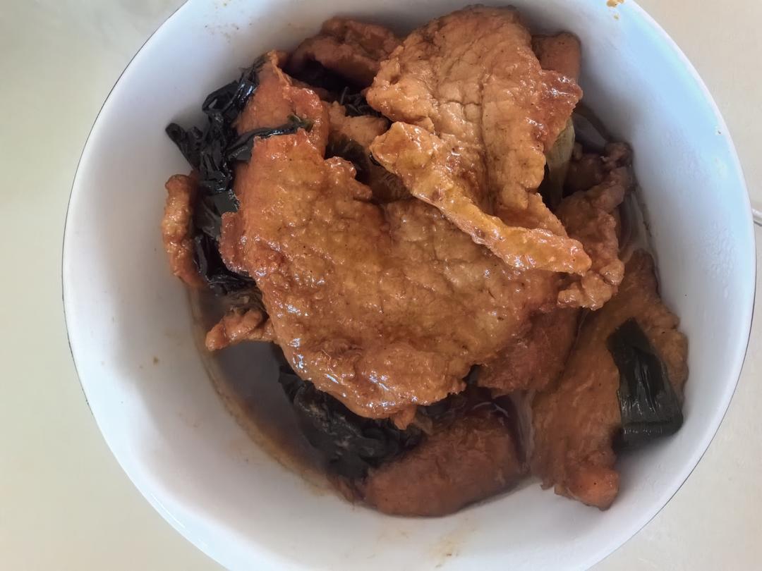 葱烧大排