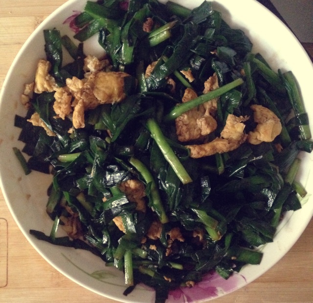 韭菜炒鸡蛋