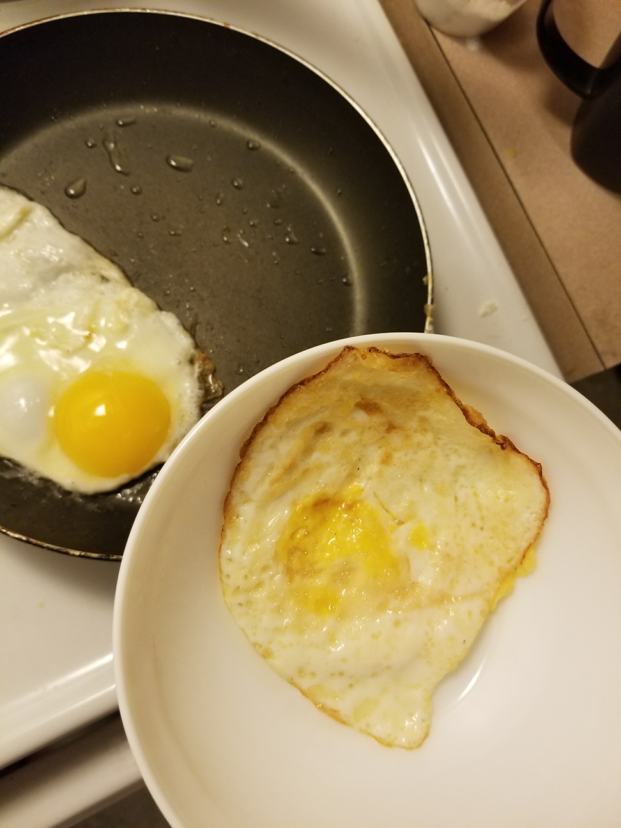 煎鸡蛋汤的做法 步骤1