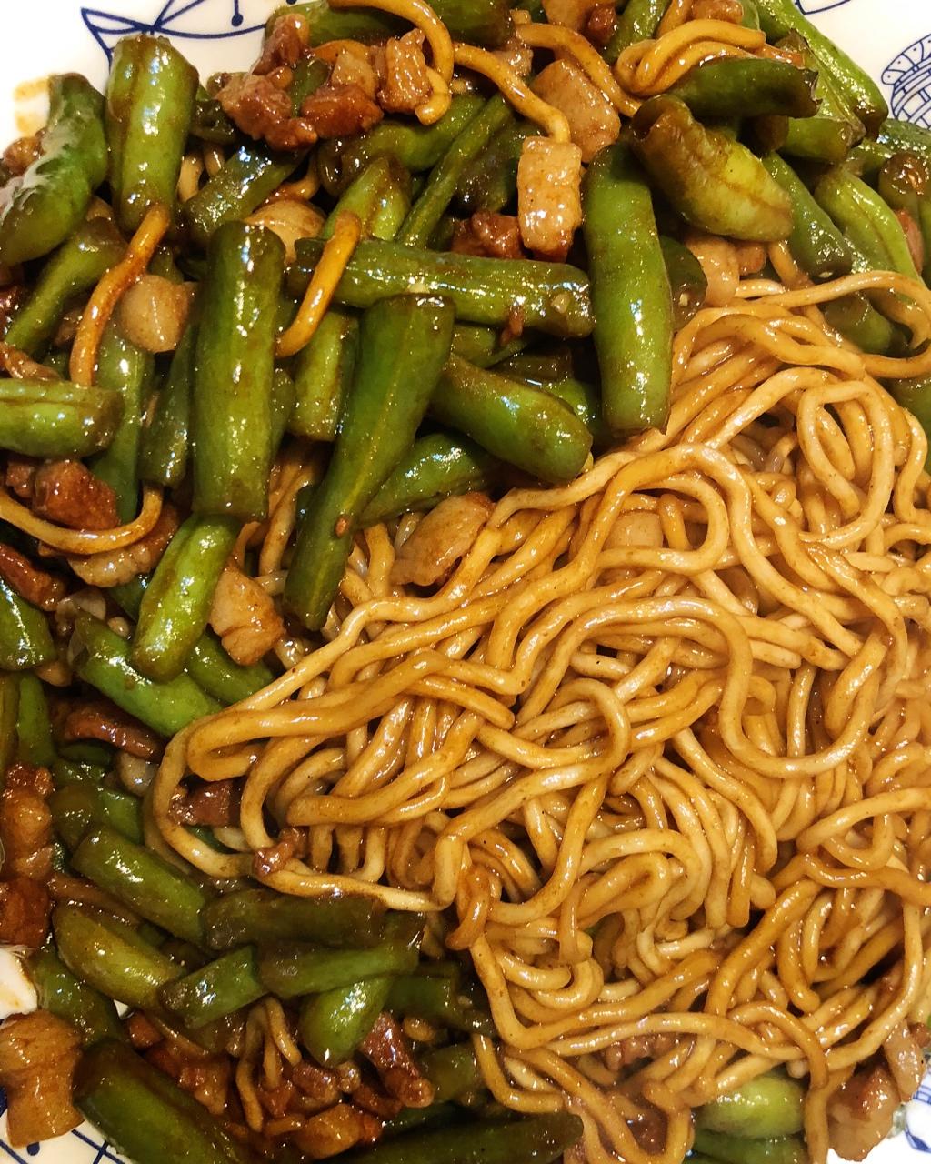 芸豆焖面（附万能的腌肉不老的办法）