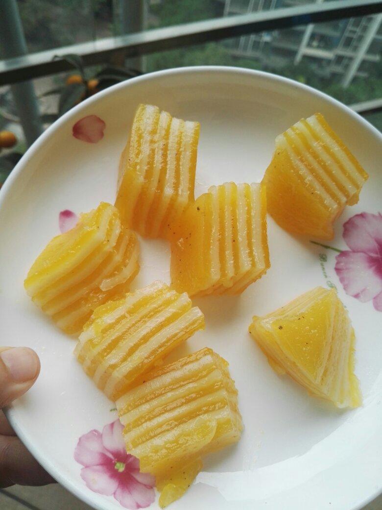 百香果椰浆千层糕