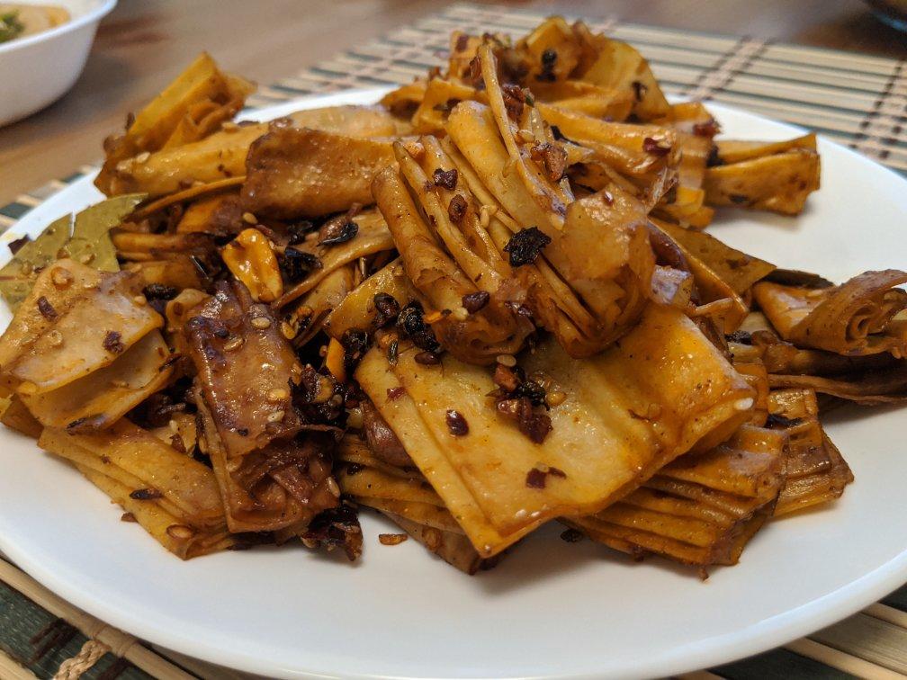 豆皮大辣条