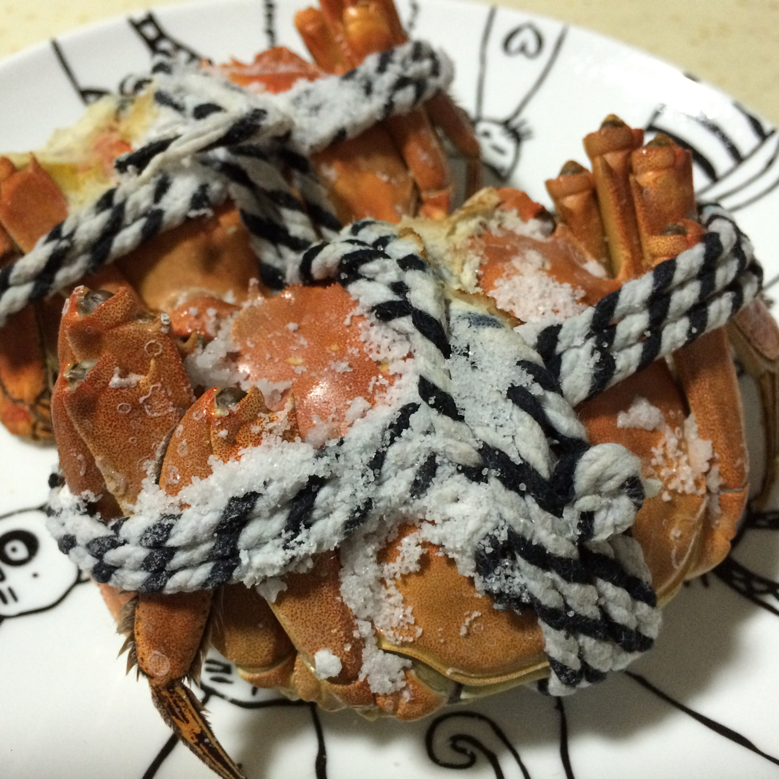 盐烤蟹（省盐省事儿烤箱版）