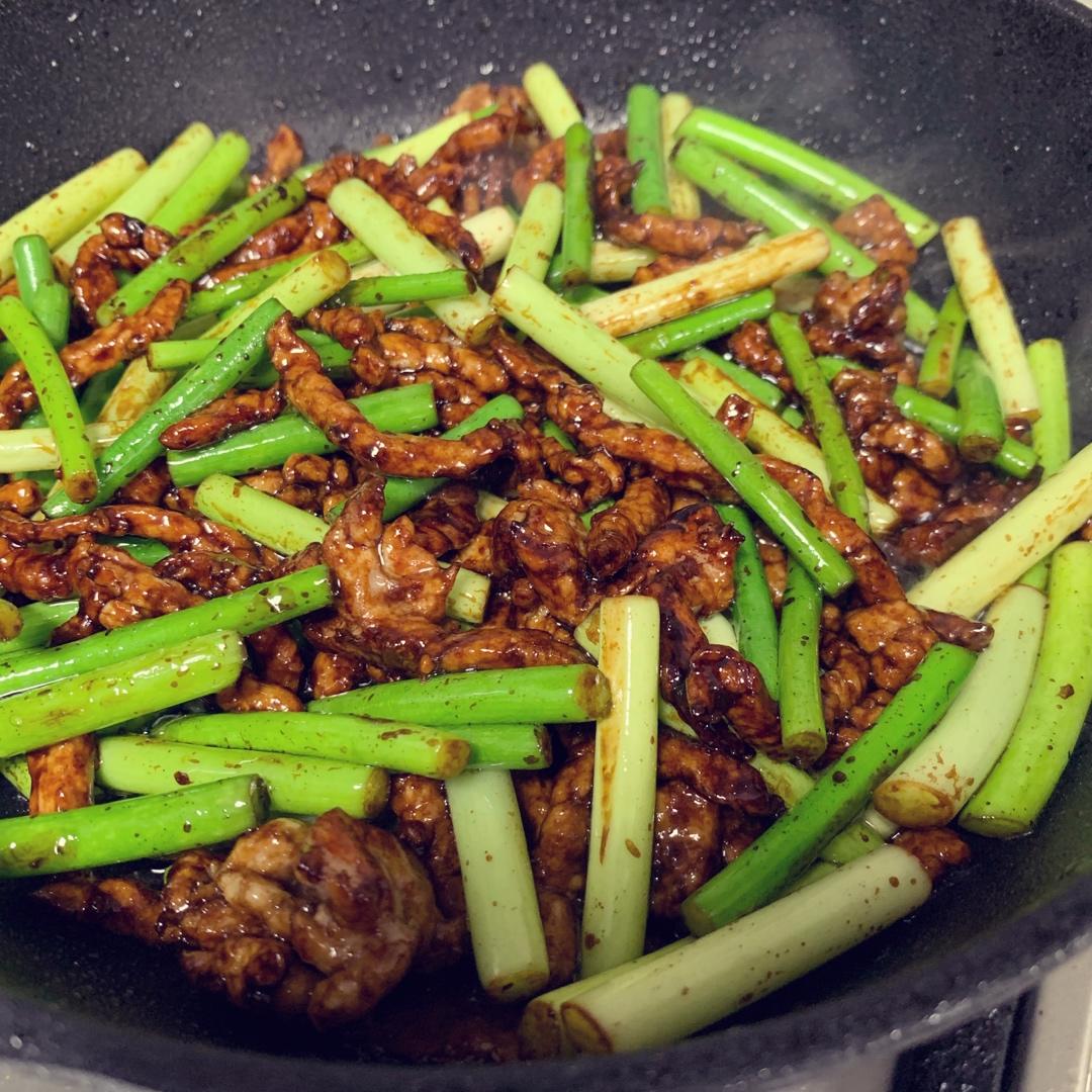 蒜薹炒肉