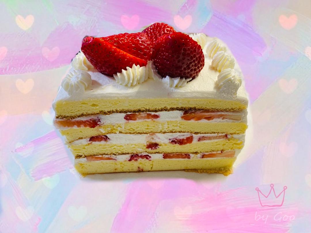 草莓城堡蛋糕