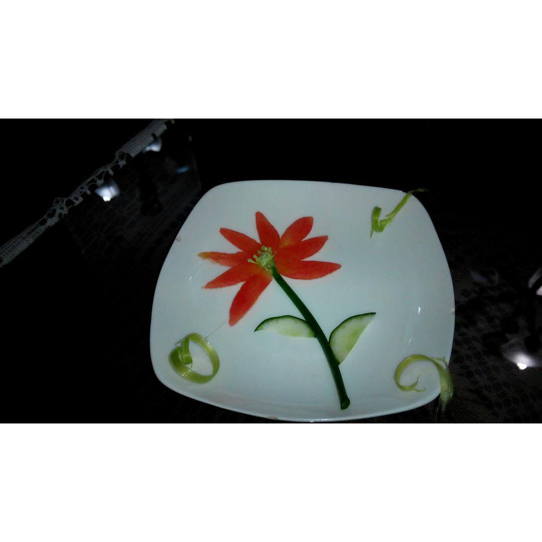 爱心树—创意水果拼盘