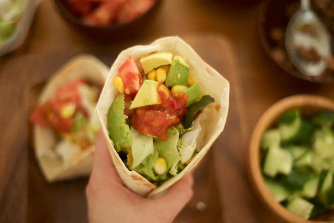 墨西哥鸡肉卷饼