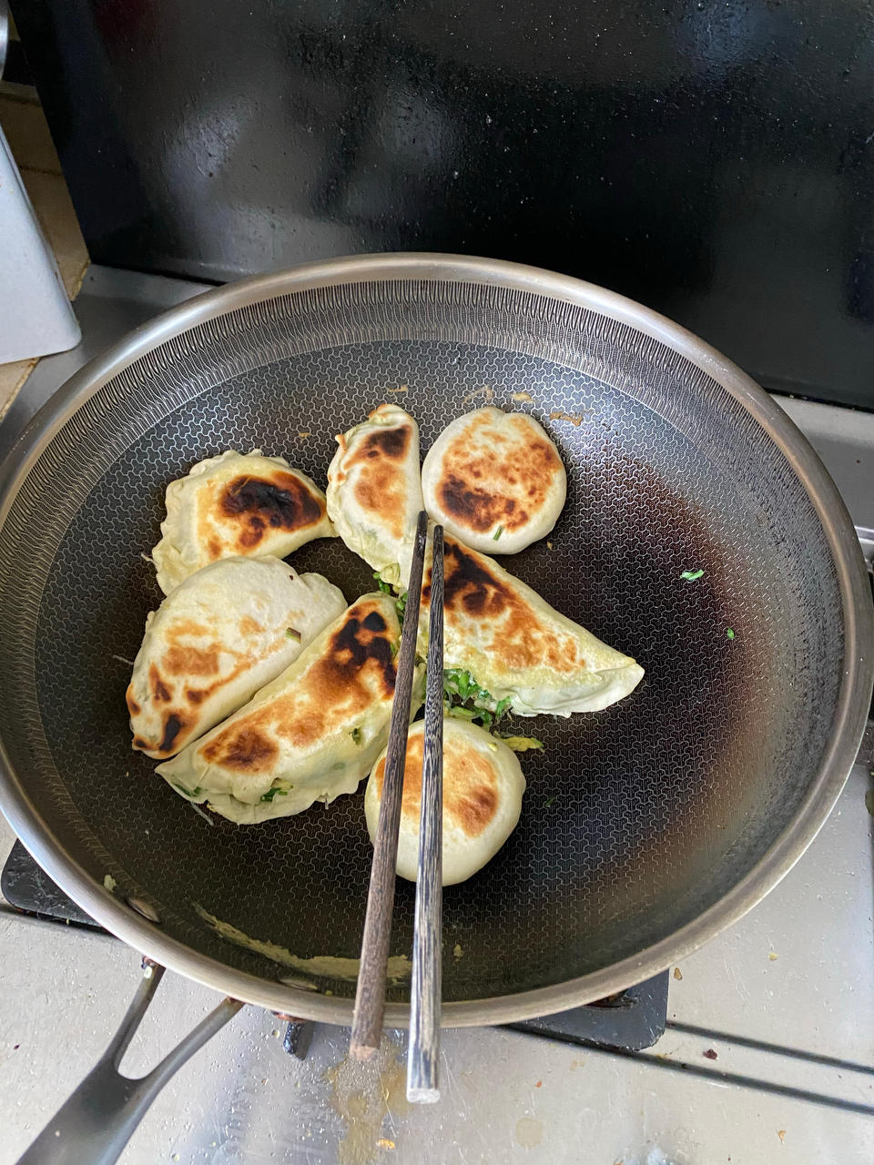 韭菜盒子＃中式点心＃