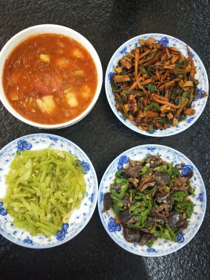 青椒豆腐干