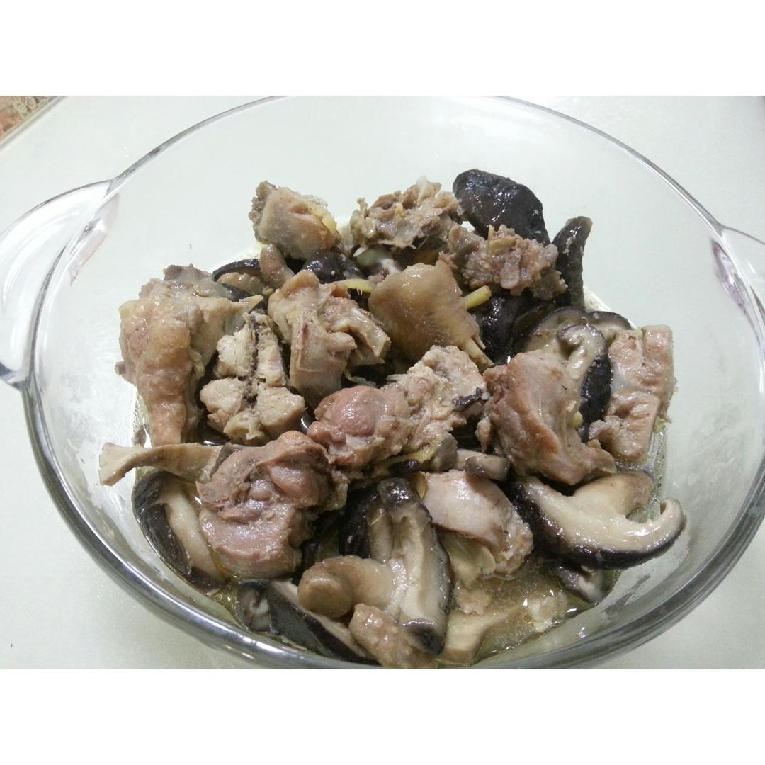 香菇蒸鸡