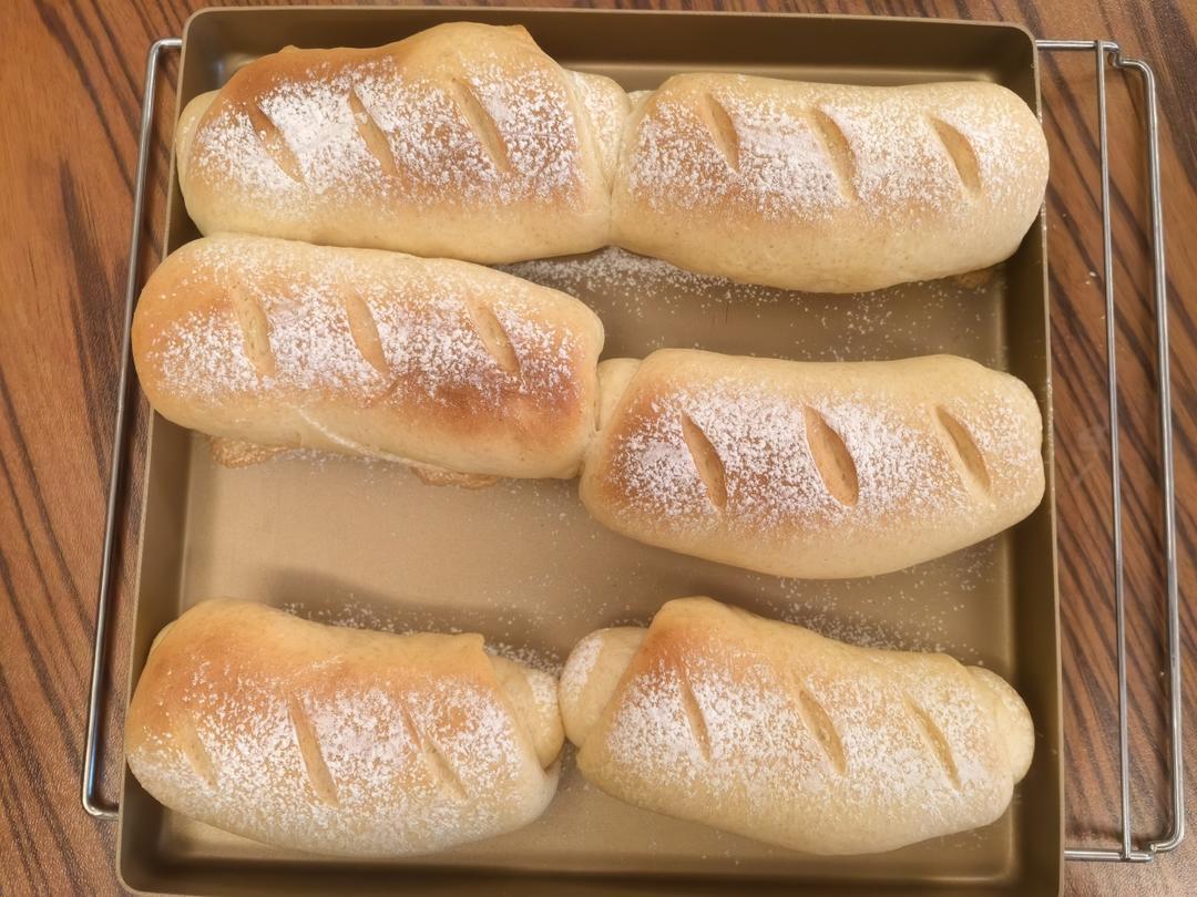 纯奶手撕吐司的做法 步骤1