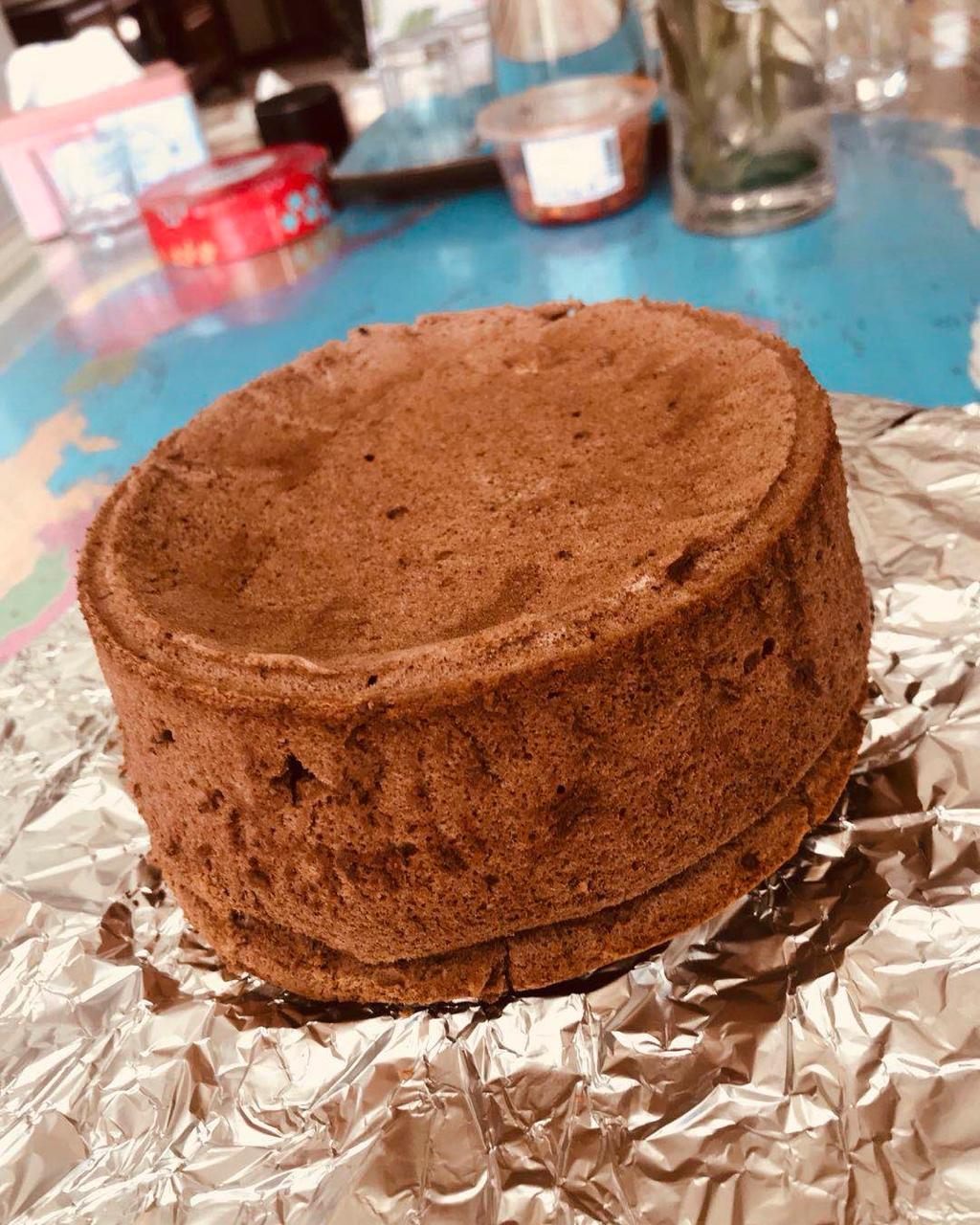 6寸原味戚风蛋糕