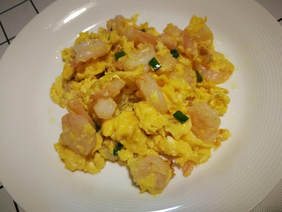 虾【虾仁滑蛋】鸡蛋