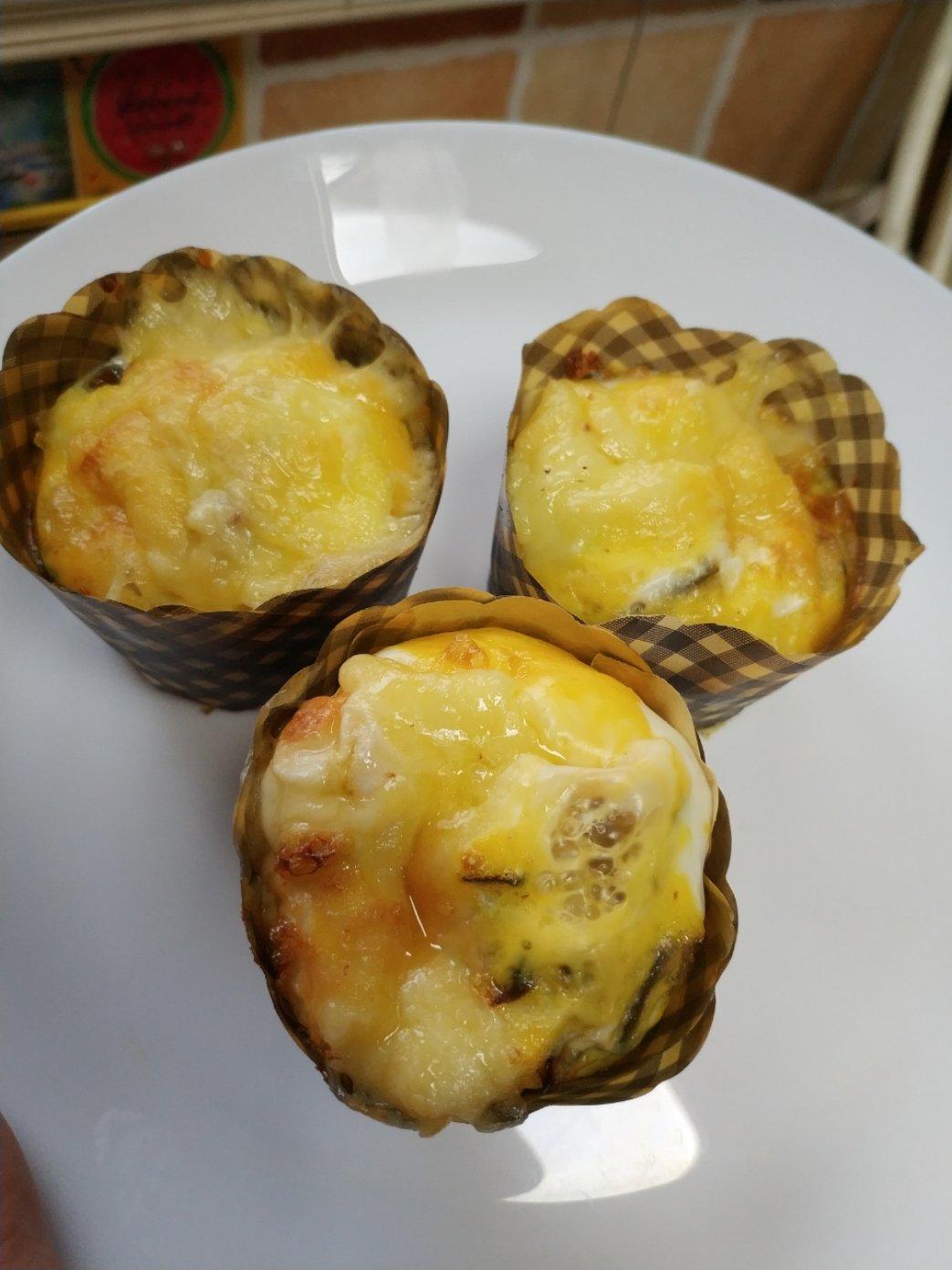 早餐鸡蛋杯cupcake Frittata