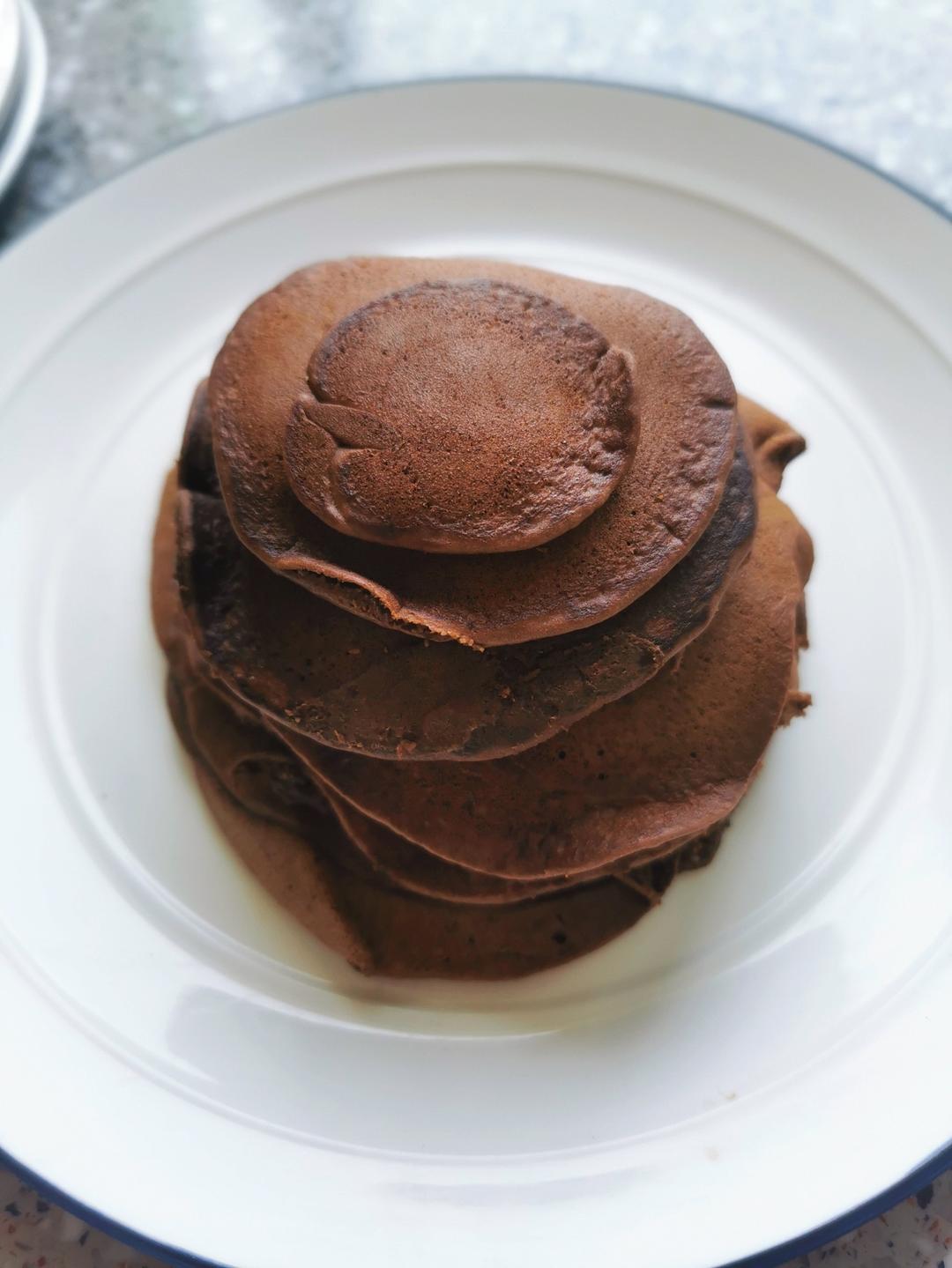 巧克力pancake~美味松饼