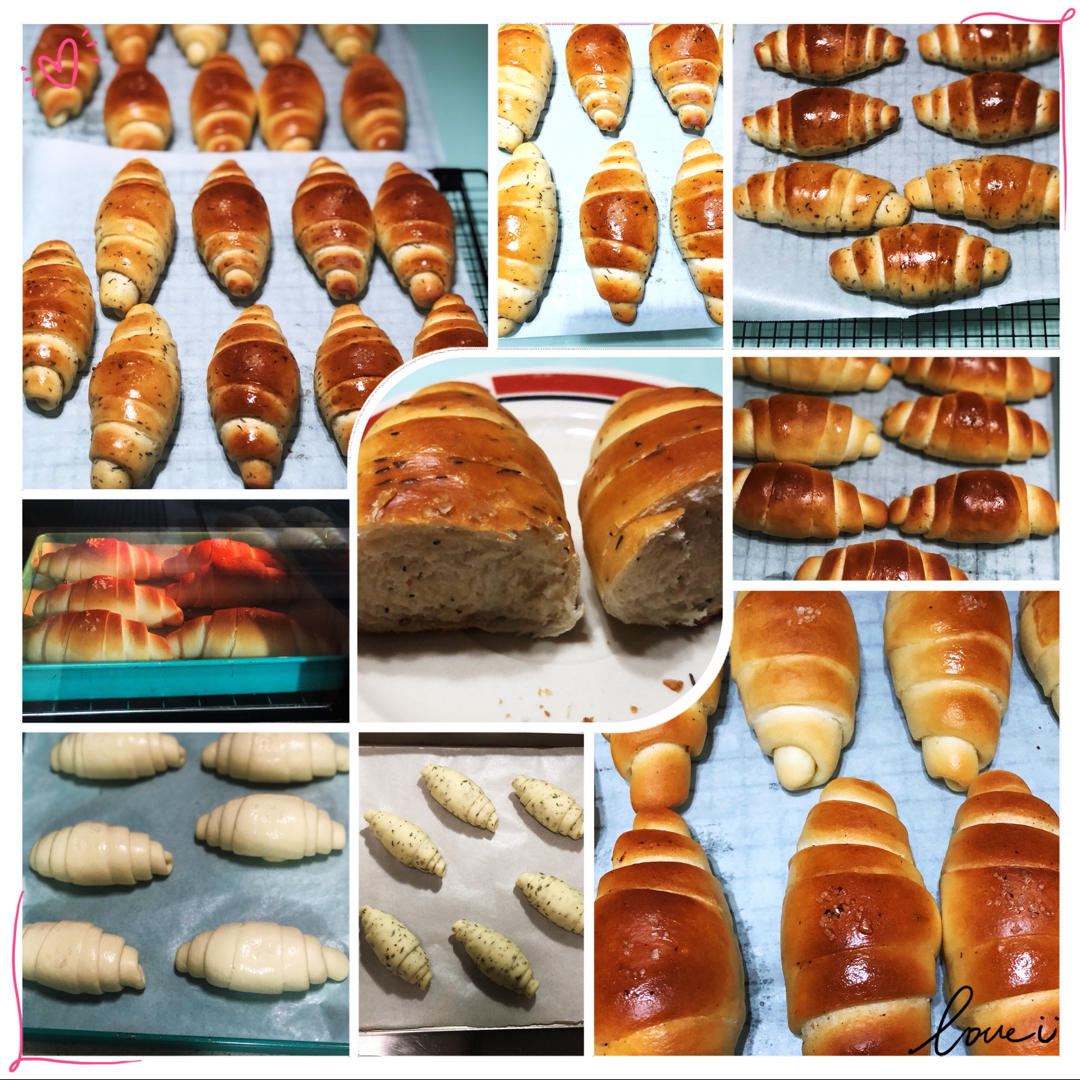 咸香酥脆的盐面包