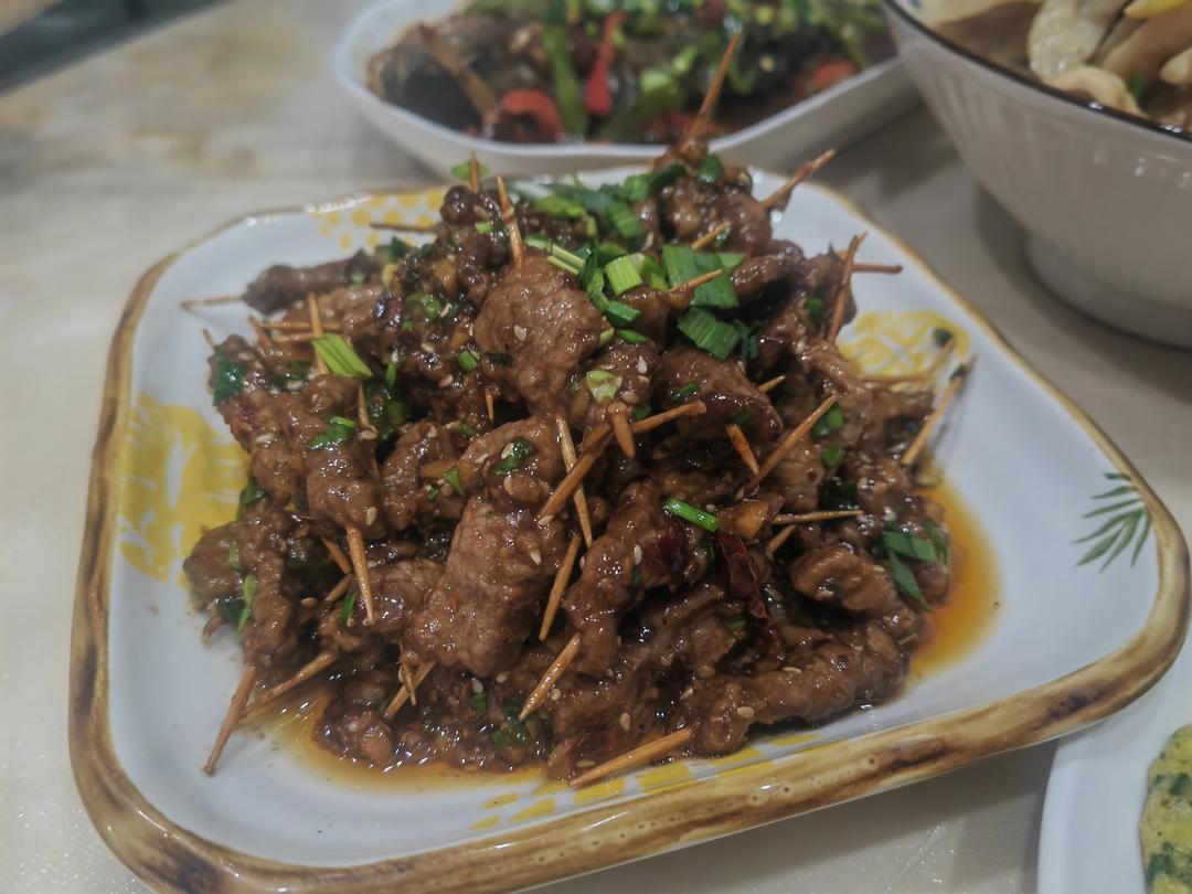 牙签牛肉 道地湖南味
