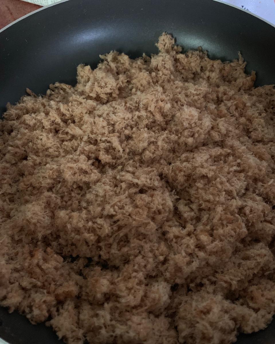 面包机自制肉松