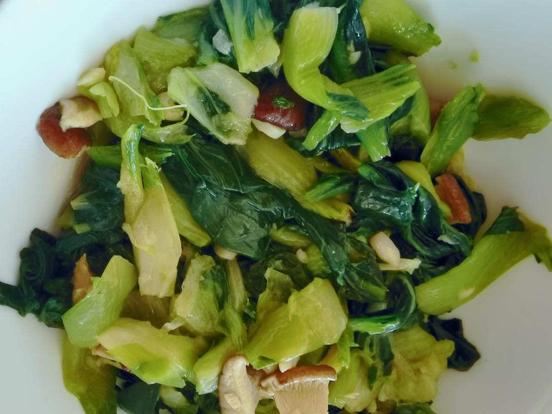 冬季最好吃的矮脚青菜