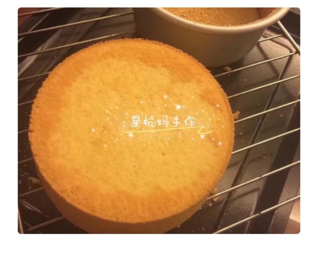 6寸/8寸戚风蛋糕（转自星杭妈）