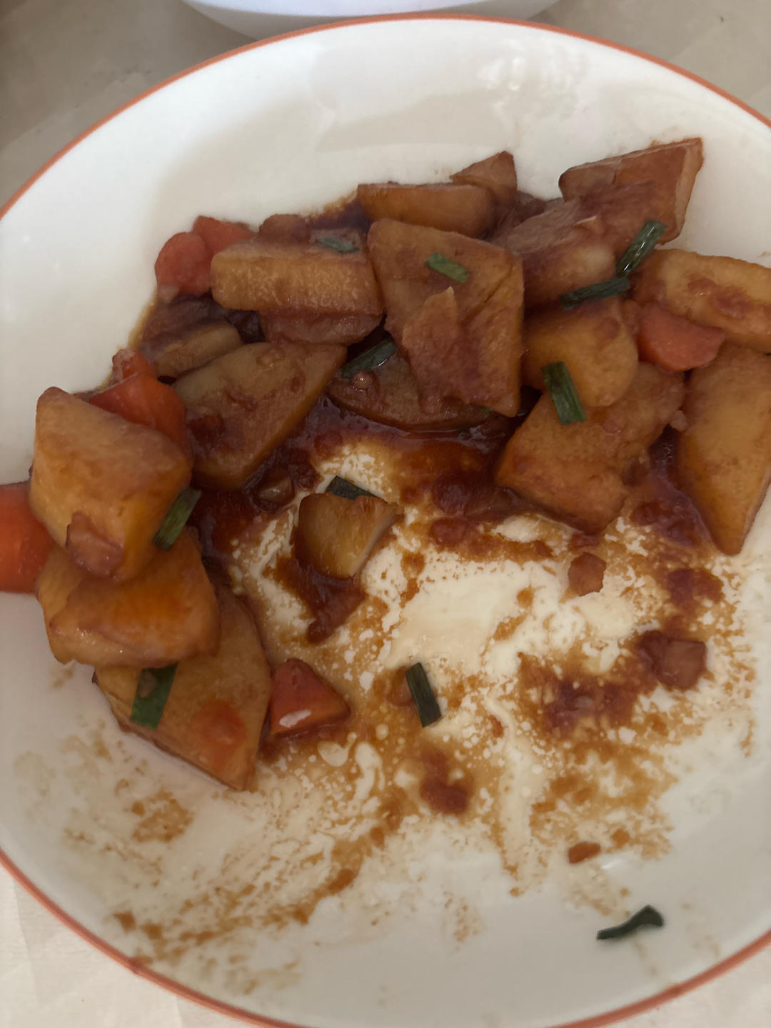 宝宝红烧土豆胡萝卜