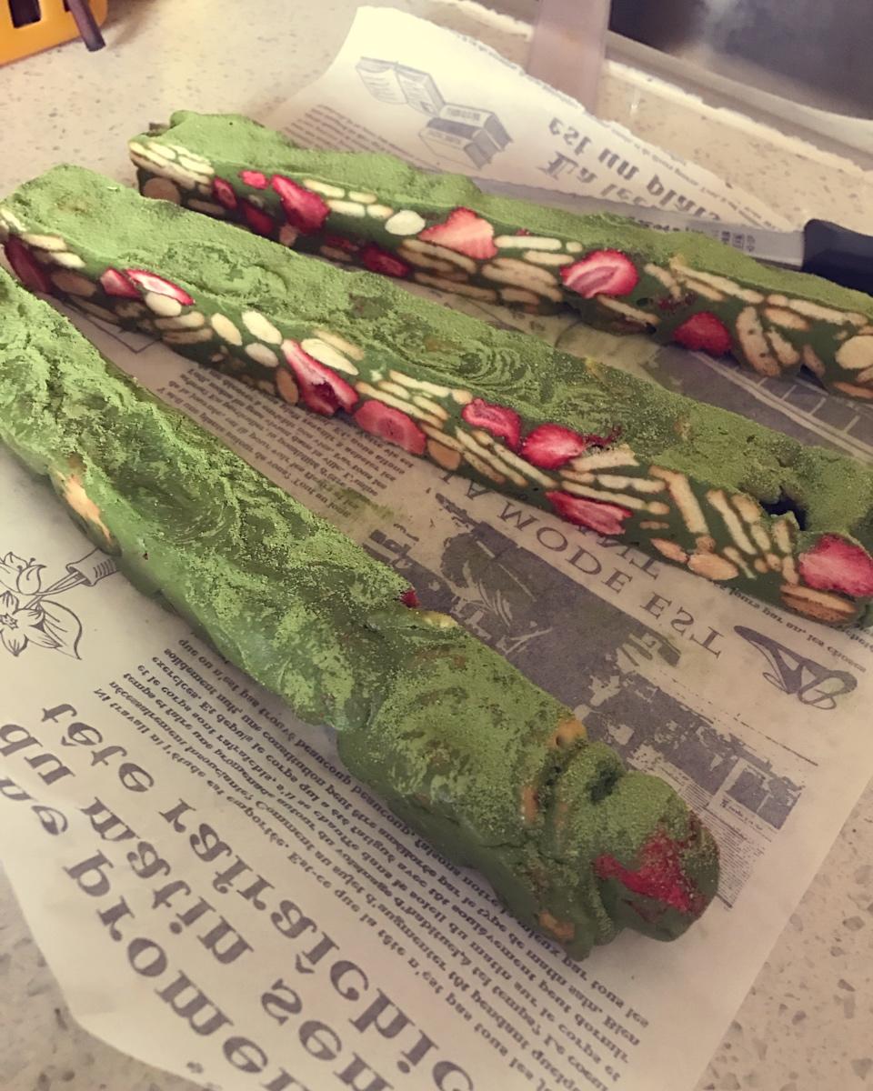 超简单易上手棉花糖版汉堡牛轧饼&雪花酥