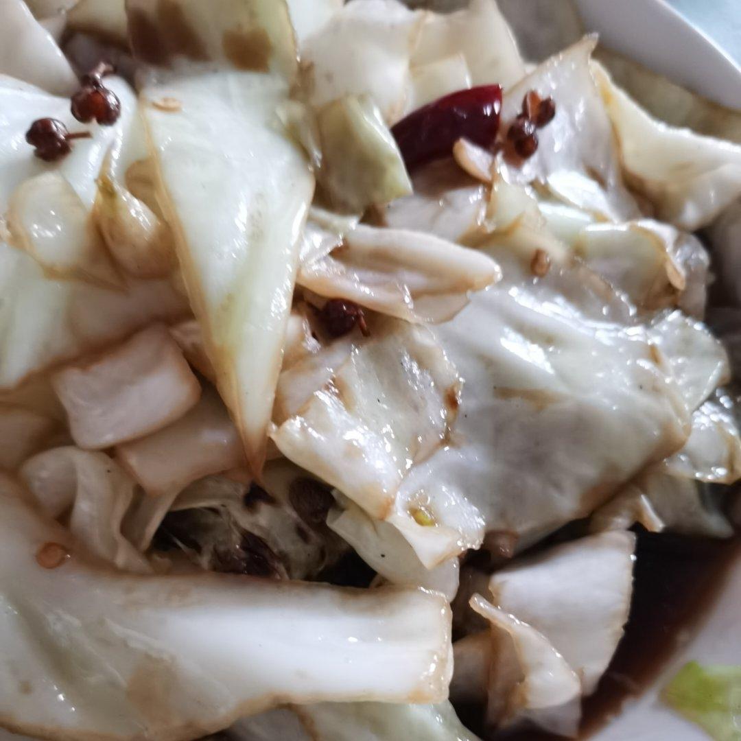 呛炒莲白